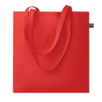 Branded Shopping Bag Fairtrade 180gsm 38 x 42cm in Red