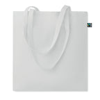 Branded Shopping Bag Fairtrade 180gsm 38 x 42cm in White