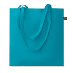 Branded Shopping Bag Fairtrade 180gsm 38 x 42cm in Blue