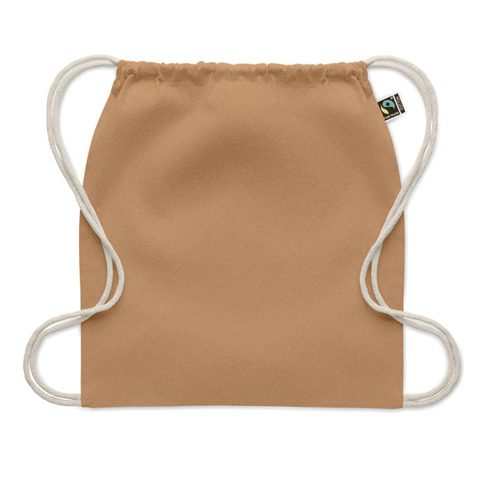 Branded Drawstring Bag Fairtrade 180gsm without branding