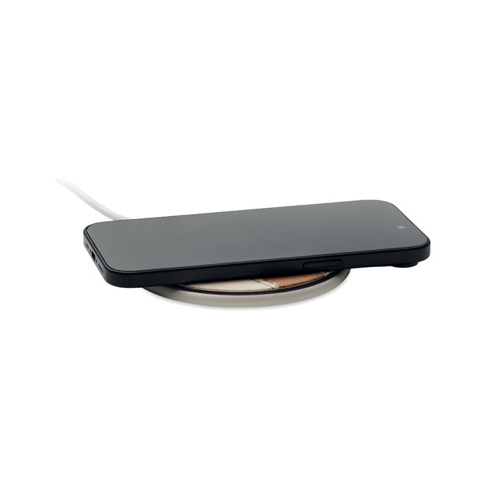 Branded Cork Wireless Charger 15W without branding