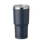Branded recycled steel tumbler, 500ml