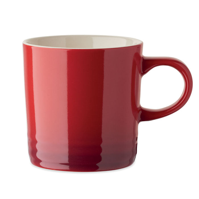 Branded Gradient Ceramic Mug - 290ml in Red