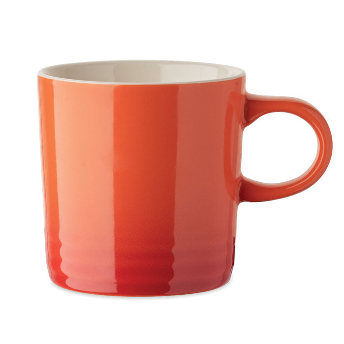 Branded Gradient Ceramic Mug - 290ml in Orange