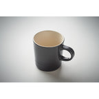 Branded gradient ceramic mug, detail