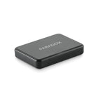 Branded Recycled ABS USB-C Power Bank 5000mAh in Black