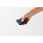 Branded Recycled ABS USB-C Power Bank 5000mAh in use