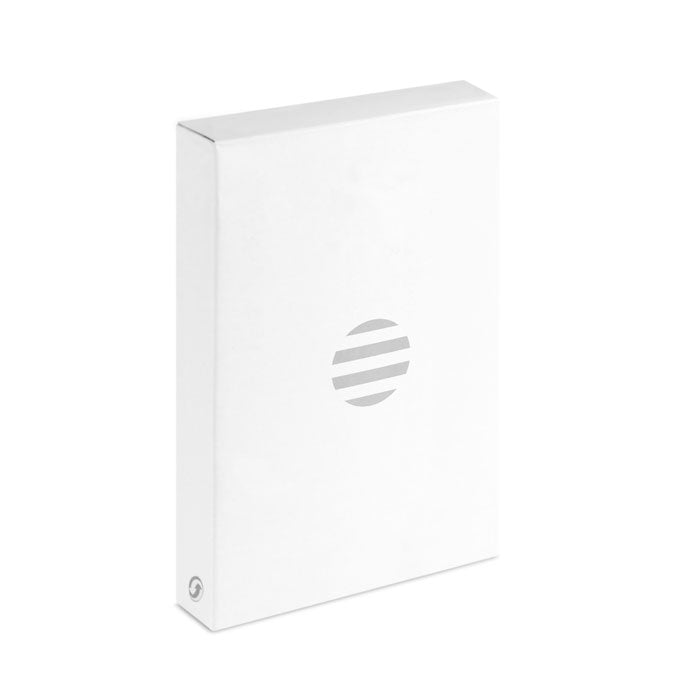 Branded Recycled ABS USB-C Power Bank 5000mAh without branding