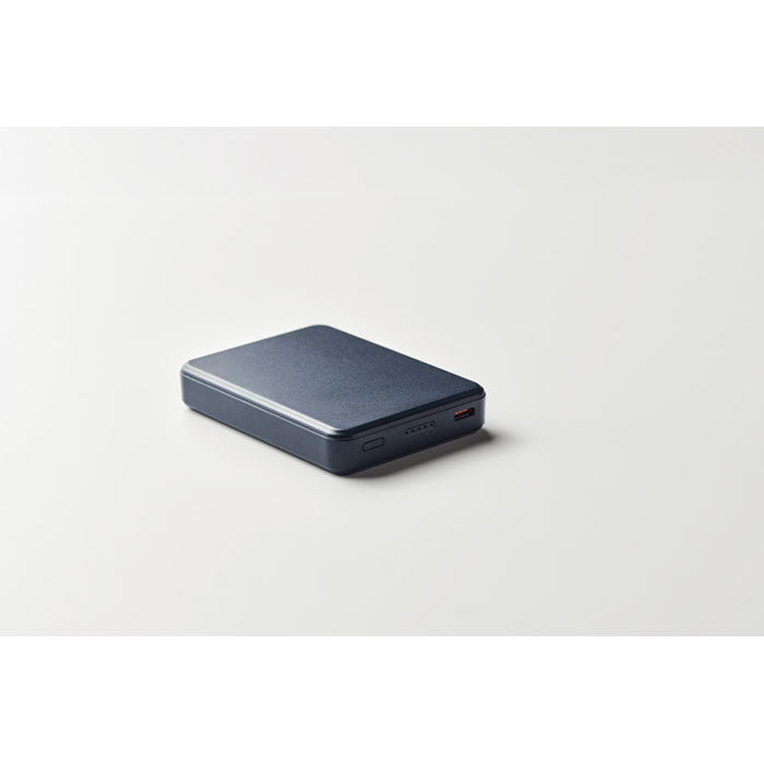 Branded Recycled ABS USB-C Power Bank 5000mAh without branding