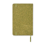 Branded A5 Tea Ground and Cork Notebook without branding