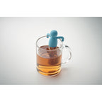 Branded Silicone Man Tea Infuser without branding