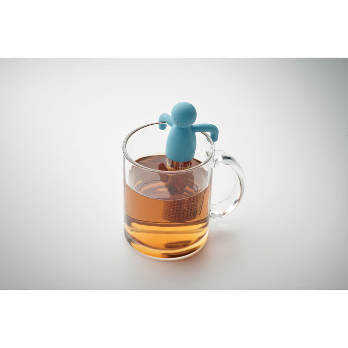 Branded Silicone Man Tea Infuser without branding
