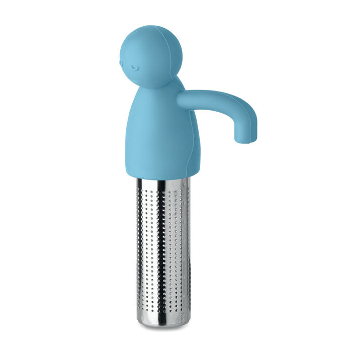 Branded Silicone Man Tea Infuser without branding