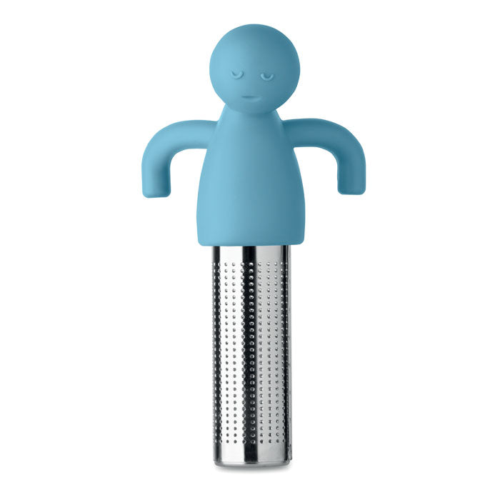 Branded Silicone Man Tea Infuser without branding