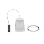 Branded Teabag Shaped Tea Infuser with Plate without branding