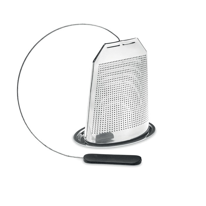 Branded Teabag Shaped Tea Infuser with Plate without branding