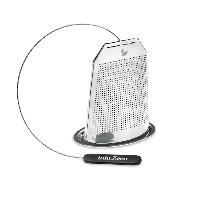 Branded Teabag Shaped Tea Infuser with Plate