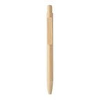 Branded Bamboo Push Button Pen without branding