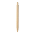 Branded Bamboo Push Button Pen without branding