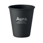 Branded Reusable PLA Cup in Black