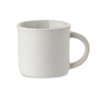 Branded Ceramic Espresso Cup in White