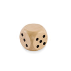 Branded Schima Wood Dice - 3cm without branding