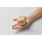 Branded Schima Wood Dice - 5cm without branding
