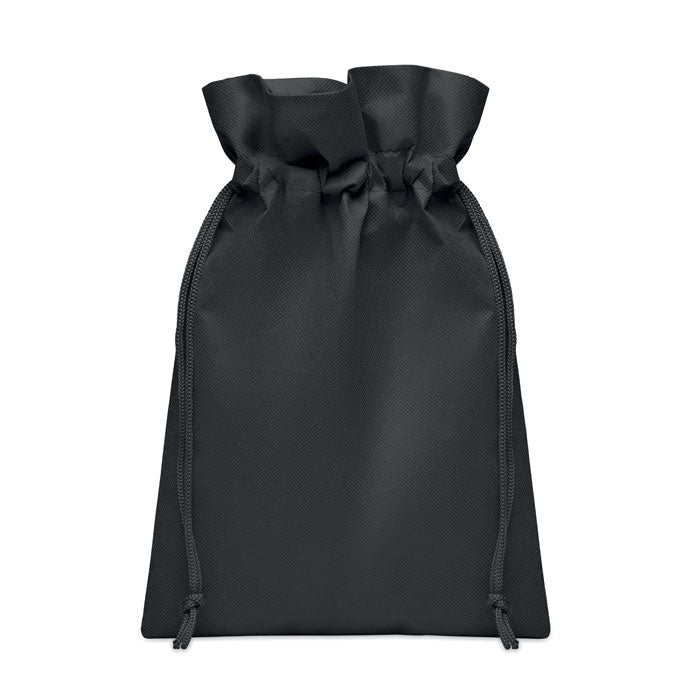 Branded Small Gift Bag in RPET 20 x 30cm in Black
