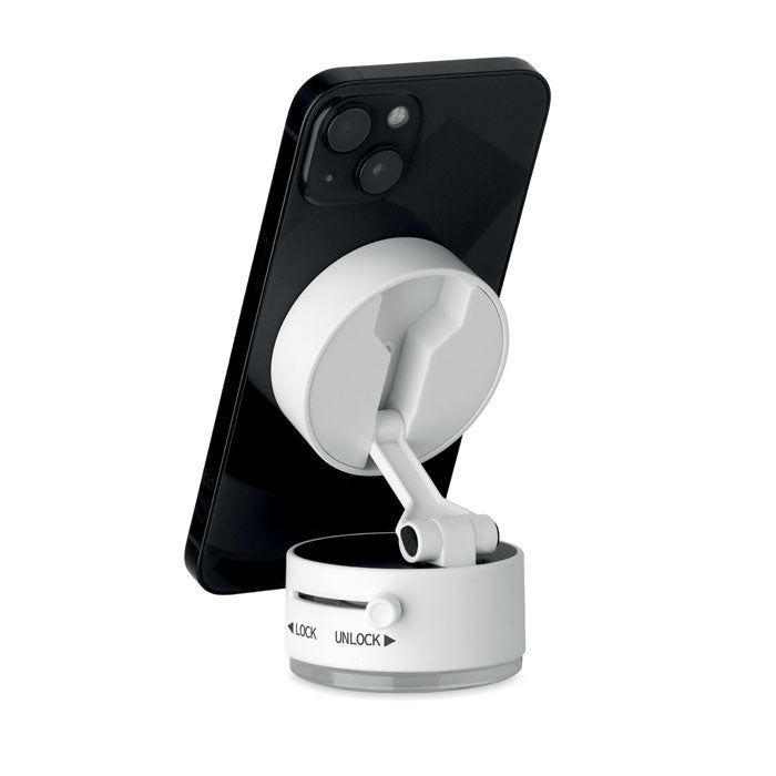 Branded Magnetic Vacuum Suction Phone Holder without branding