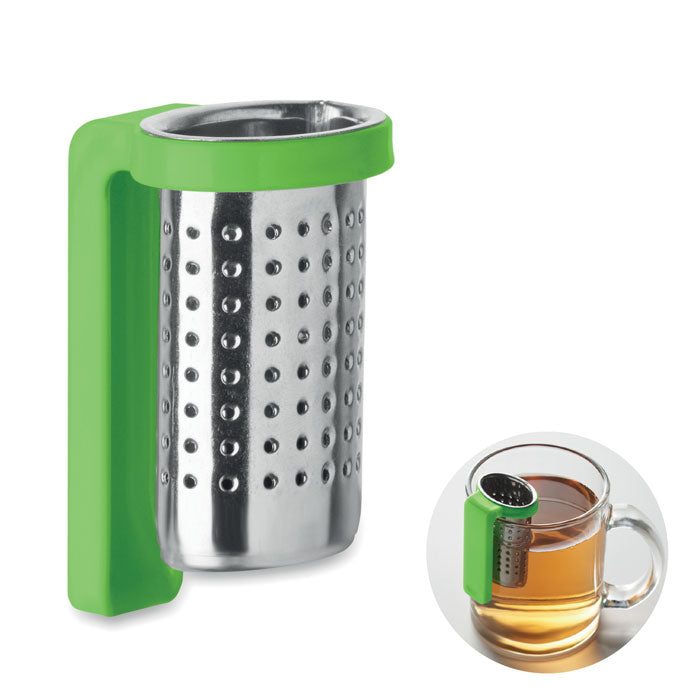 Branded Stainless Steel Tea Infuser with Hook