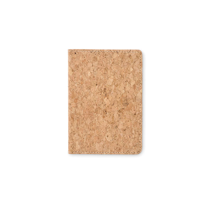 Branded Cork Passport Holder without branding