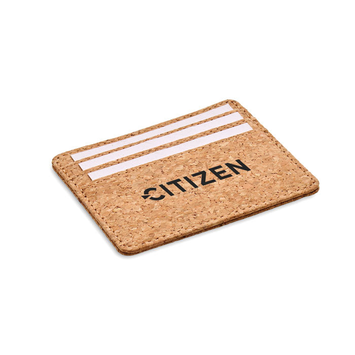 Branded Cork Cardholder with RFID