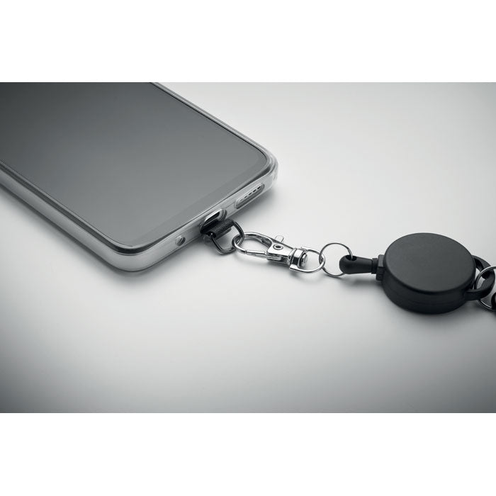 Branded Retractable Phone and Badge Holder without branding