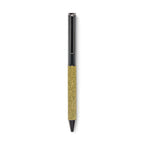 Branded Twist Pen with Tea Ground and Cork Barrel without branding