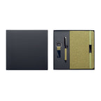 Branded Eco A5 Notebook, Pen & Keyring Gift Set