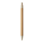 Branded Bamboo Ball Pen with Wheat Straw Fittings without branding
