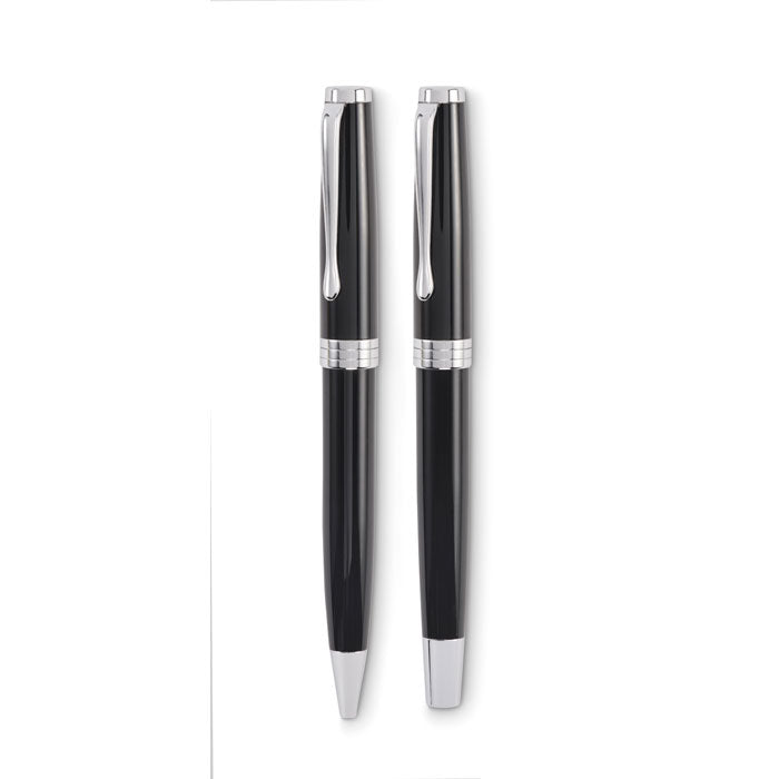 Branded Recycled Steel Pen and Roller Set without branding