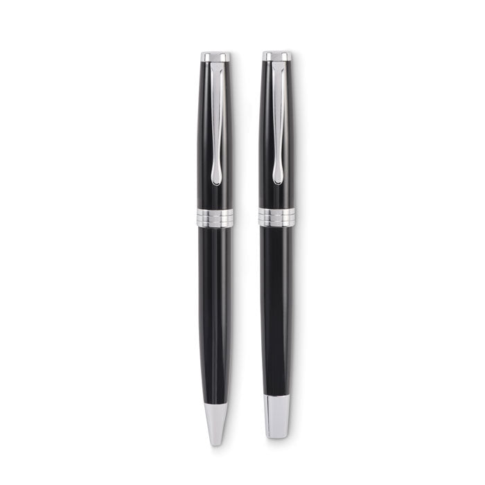 Branded Recycled Steel Pen and Roller Set without branding