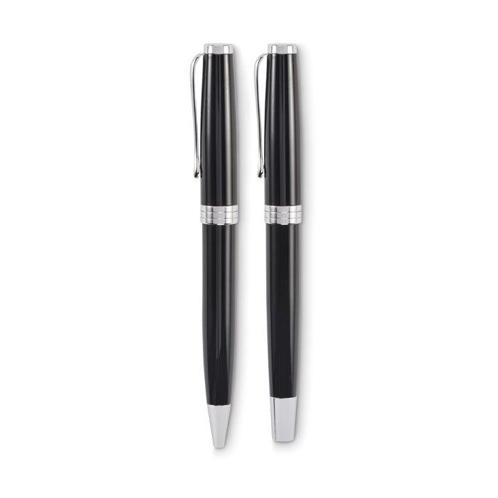 Branded Recycled Steel Pen and Roller Set without branding
