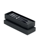 Branded recycled steel pen and roller set