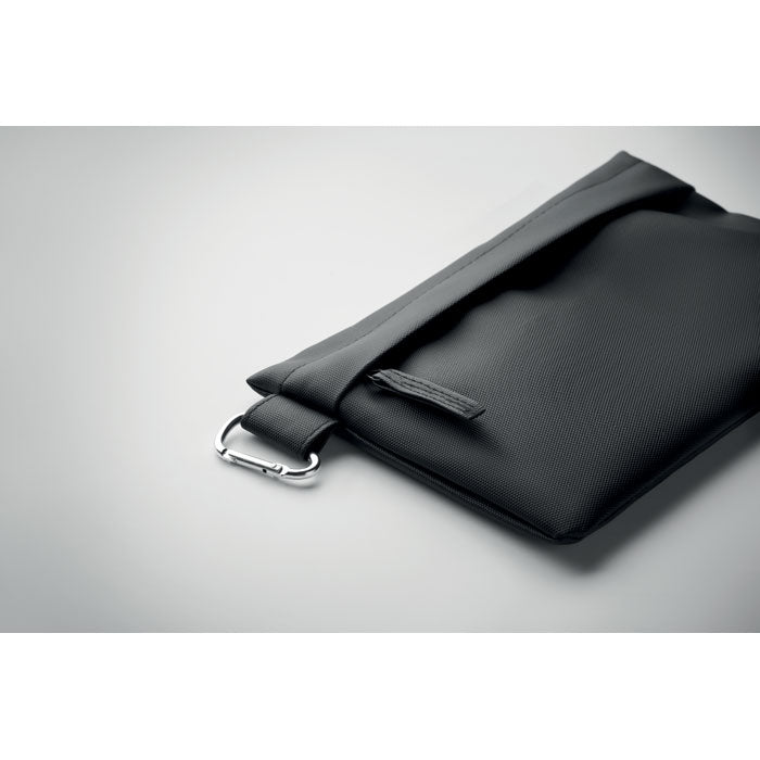 Branded Organiser Pouch in 600D RPET without branding
