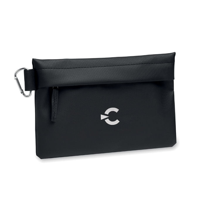 Branded Organiser Pouch in 600D RPET