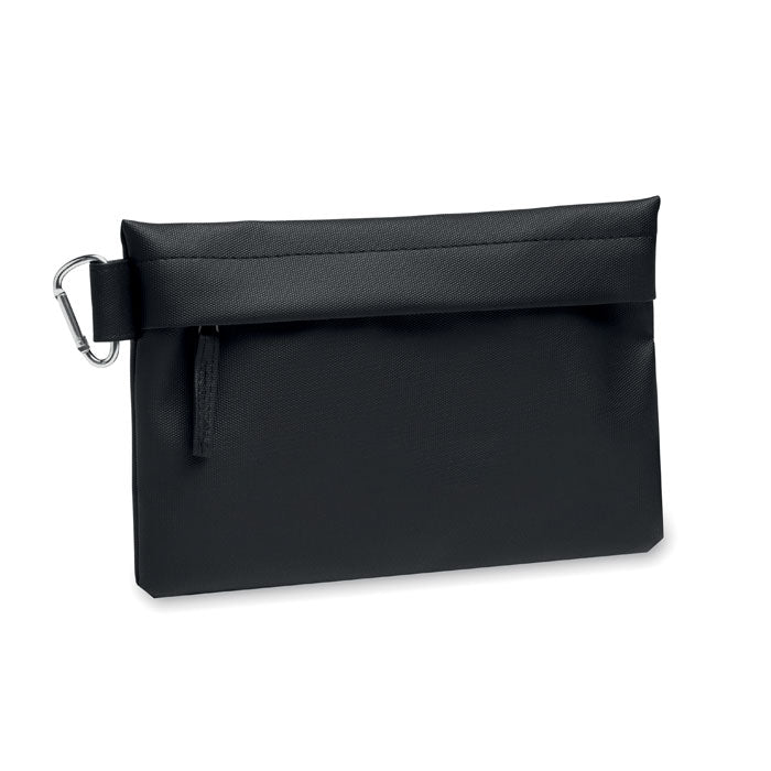Branded Organiser Pouch in 600D RPET without branding