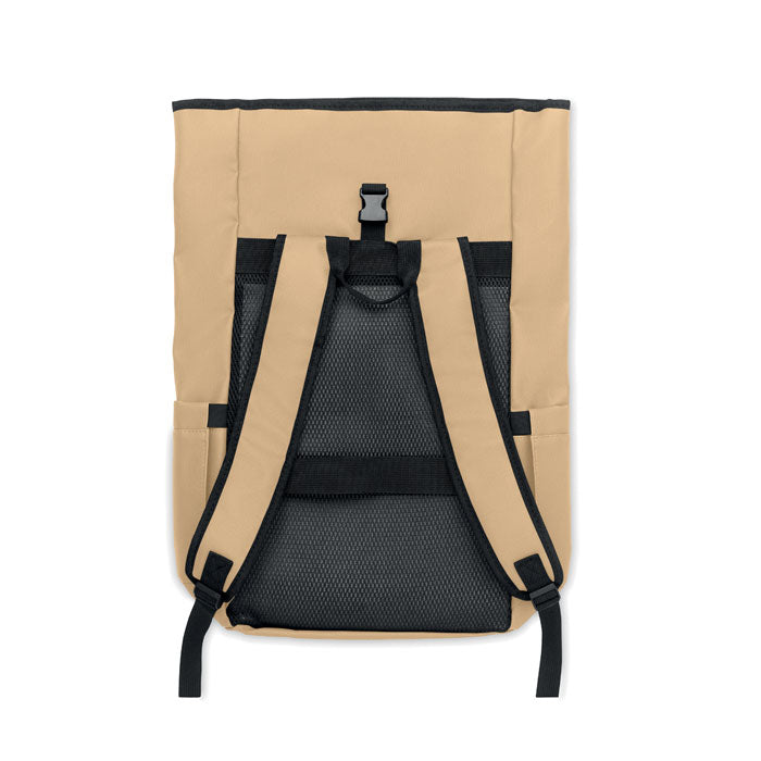Branded Rolltop Laptop Rucksack 600D without branding