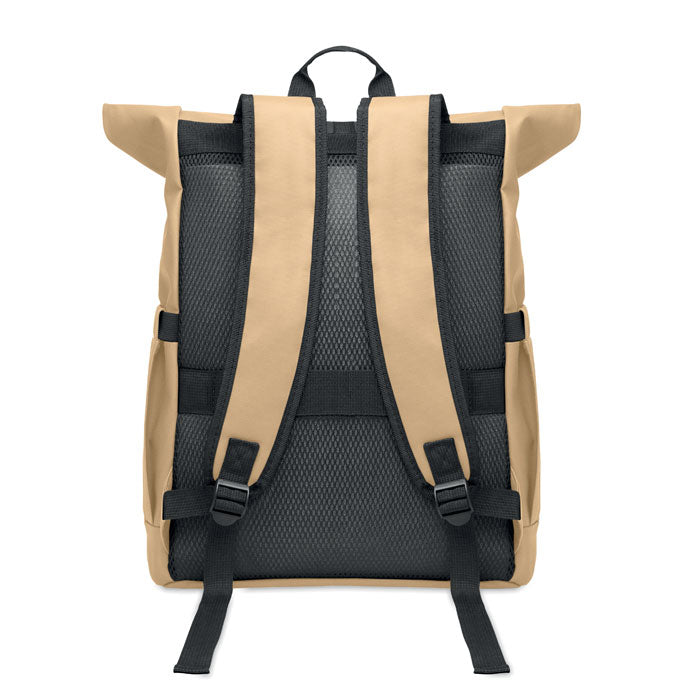 Branded Rolltop Laptop Rucksack 600D without branding