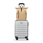 Branded Rolltop Laptop Rucksack 600D without branding