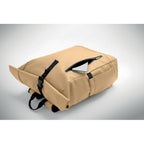 Branded Rolltop Laptop Rucksack 600D in use