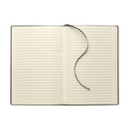 Branded A5 Soft PU Notebook with Metal Detail without branding
