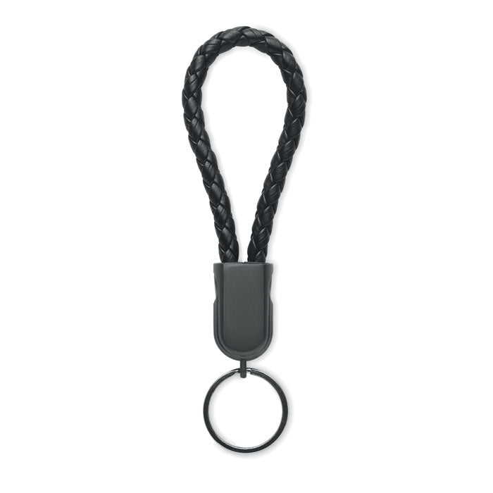 Branded Key Ring Loop Charging Cable without branding