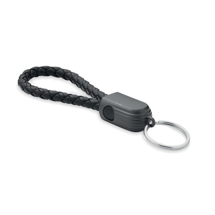 Branded Key Ring Loop Charging Cable without branding